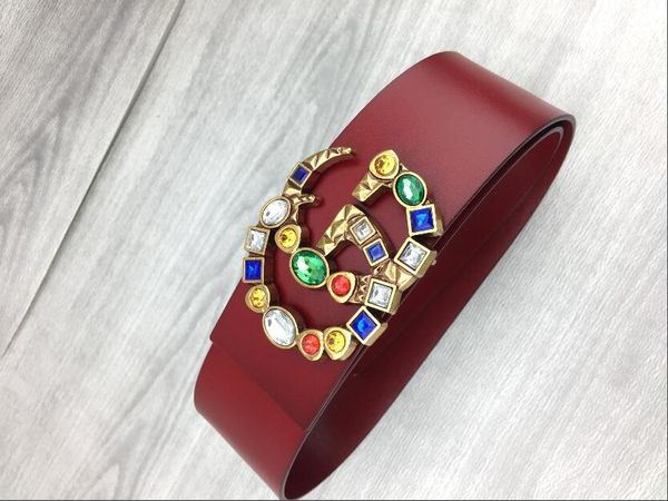 

vintage fashion wholesale men and women leather belts, new fashion belts belts designer brand 2020 belts 7cm, Black;brown