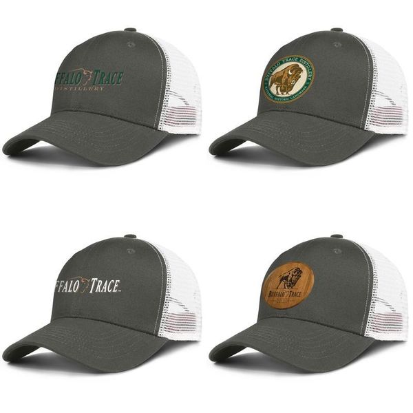 

buffalo trace bourbon barrel head wall décor mens and women adjustable trucker meshcap design fashion baseball team classic distillery, Blue;gray