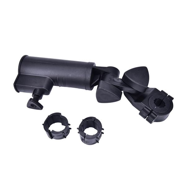 

1 pcs universal golf umbrella holder head stand iv with clamp for golf cart fishing outdoor umbrella tool