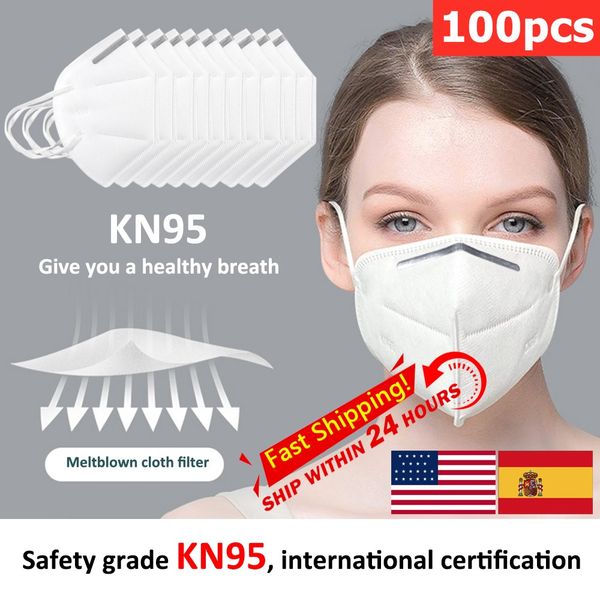 

24h dhl shipping, ce fda proved kn95 without valve anti dust face mask folding ffp2 without valve n95 protective dustproof pm2.5 fy0015