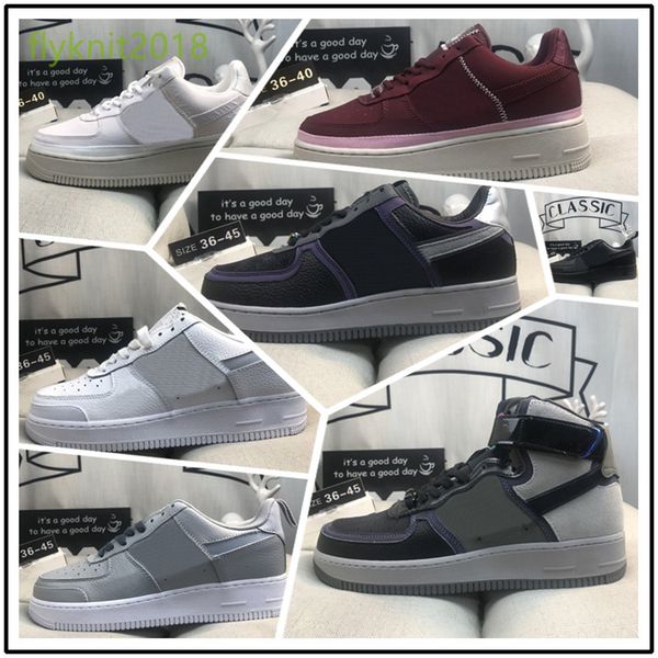 

naf01c 2020 men women outdoor casual shoes fashion forces 1 off mca 07 af1 mid low lightweight breathable sneakers 36-45
