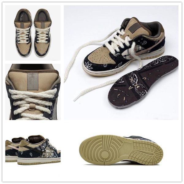 

travis scotts x sb dunk low sports skateboarding shoes mens trainers running shoes women designer sneakers