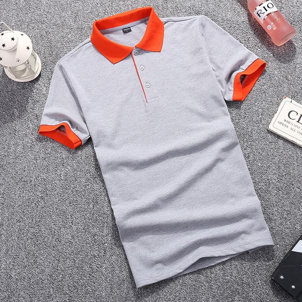 

new mens polo shirt brands 2019 male short sleeve fashion casual slim embroidery printing men polos xxxl polo jersey, White;black