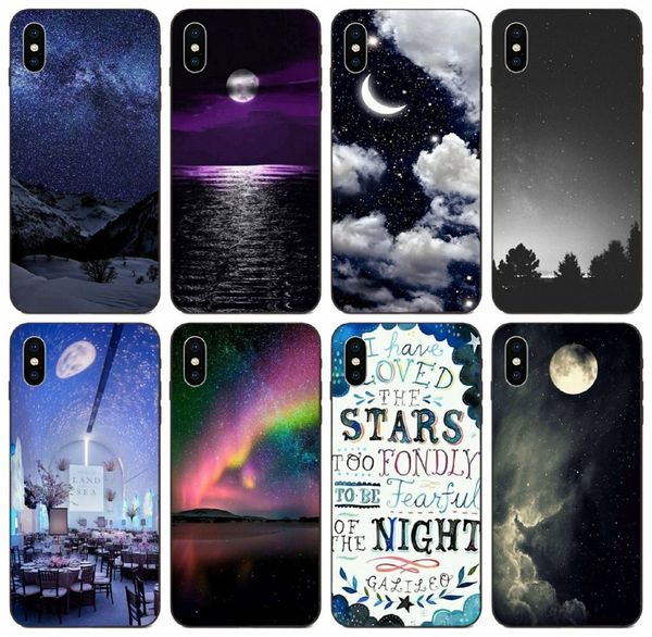 

tongtrade] starry night space sky case for apple iphone 11 pro x xs max 8 7 6 5 4 samsung a70 a70s huawei p9 plus xiaomi note 3 cover case
