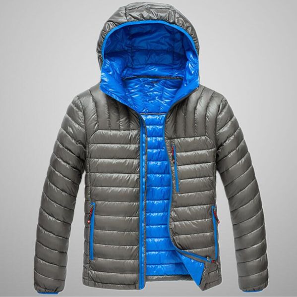 

Новые мужские зимние наружные белая утка ультра северная легкая куртка с капюшон