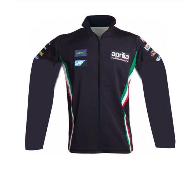 

for aprilia moto outwear sports jackets motocross motorcycle racing team jacket zipper closure keep warming