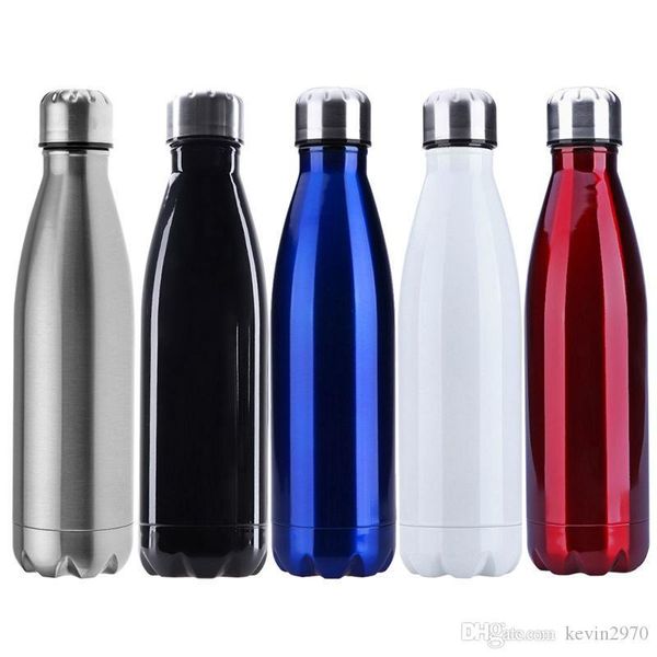 

17oz cola bottle vacuum insulated stainless steel tumbler thermos water bottle creative fashion bowling cup 500ml 08