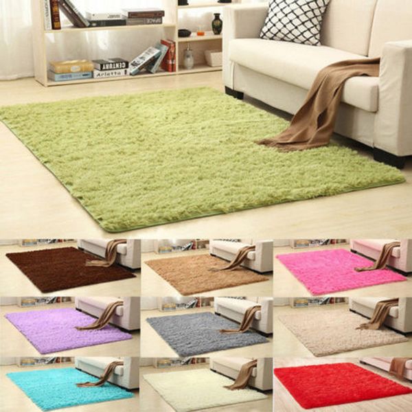 Grosshandel Weiche Shaggy Teppich Wohnzimmer Schlafzimmer Teppiche