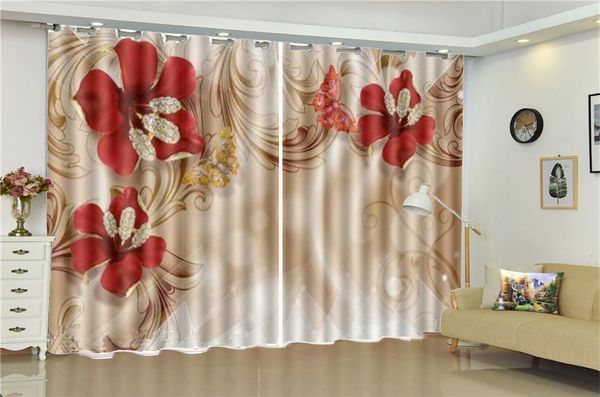 

blackout curtain promotion diamond flower buddy flowers 3d floral curtains custom living room bedroom beautifully decorated curtains