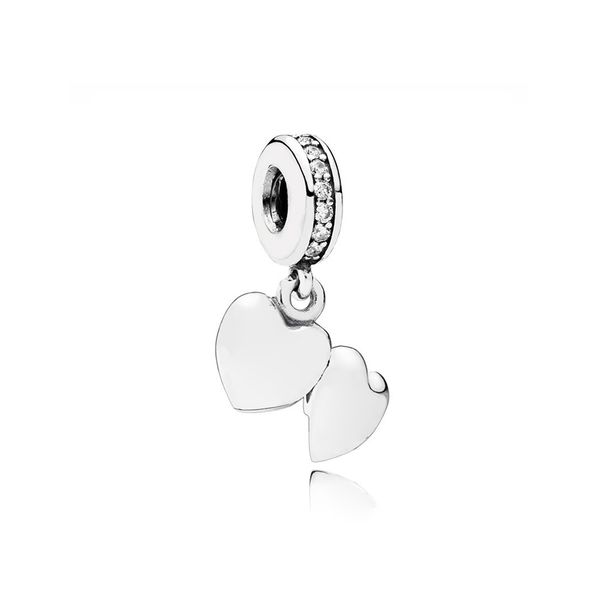 

new 100% 925 sterling silver 1:1 791524cz my beautiful wife charm original women wedding fashion jewelry gift, Black