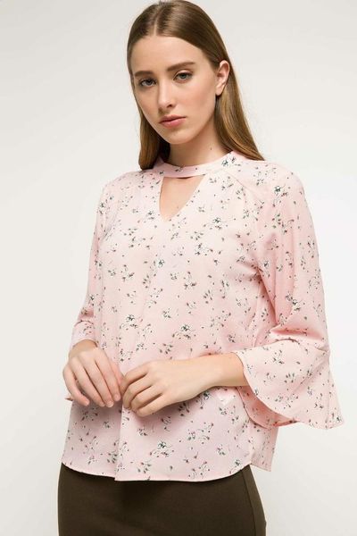 

defacto long sleeve blouse-i4907az18sp, White
