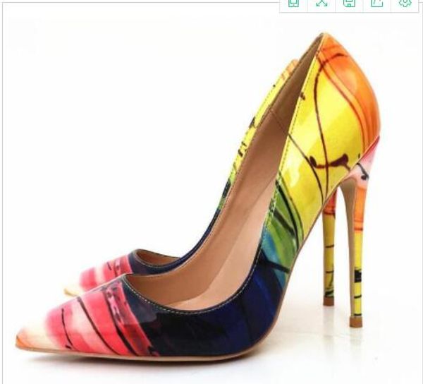 

brand shoes woman high heels women shoes pumps stilettos shoes for women black high heels 8  12cm pu leather wedding