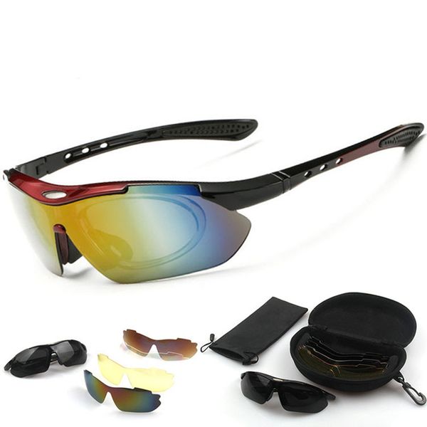 

cycling glasses uv400 outdoor ridding goggle sunglasses sports glasses for bicycle 5lines men women cycling eyewear