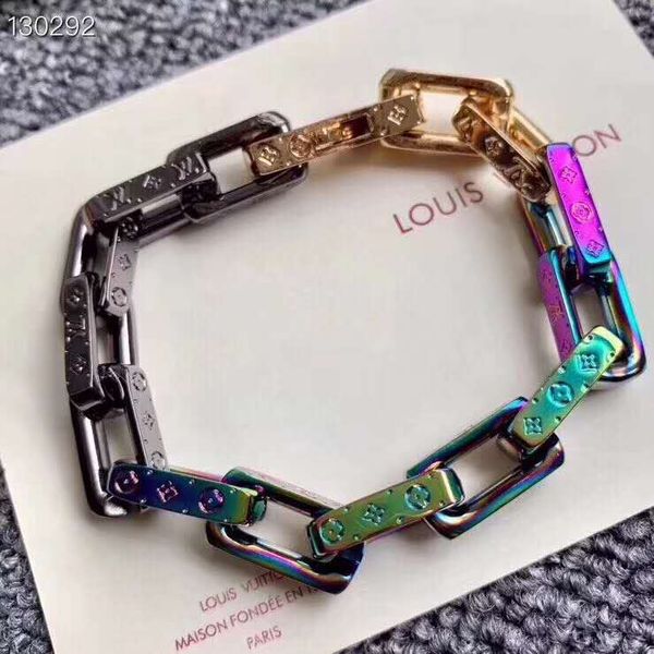 

316l stainless steel new fashion brand jewelry love bracelets bangles pulseiras leather bracelets for women men jewelry, Black