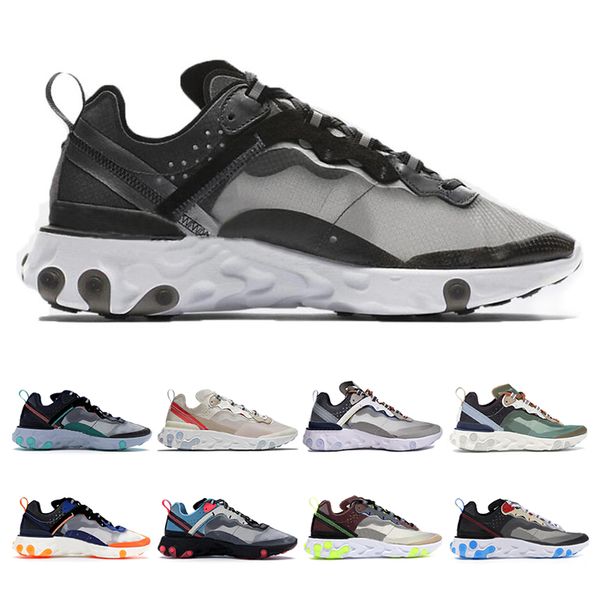 

Epic React Element 87 UNDERCOVER X Предстоящие кроссовки для мужчин Женщин Женщин Белый Черный Н