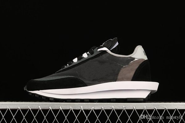 

2019 Luxury Designer Модный Бренд мужской Waffle Racer Красные Кроссовки женские Бег Спортивная