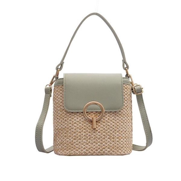 

fashion small bag straw female bag shoulder beach straw summer messengers women