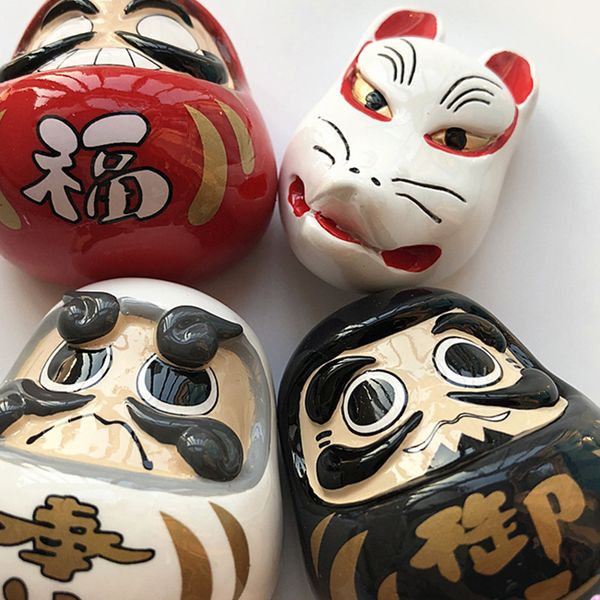 

japanese travel dharma fox resin refrigerator stickers stereo magnet fridge magnets decoration birthday presents gifts home dÃ©cor