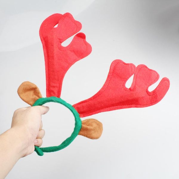 

santa reindeer antler hat deer horn christmas cap new gift xmas