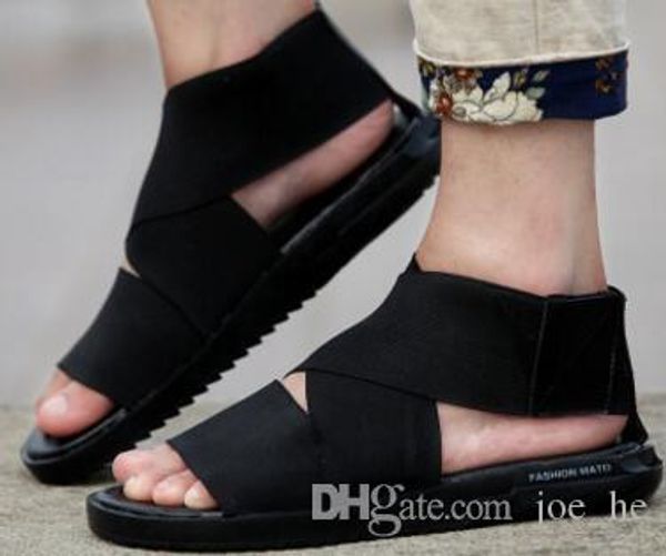 

2017 y3 qasa sandal summer shoes fashion high-q tubular y3 slippers mens womens comfortable slippers sandal boost size 39-44, Black