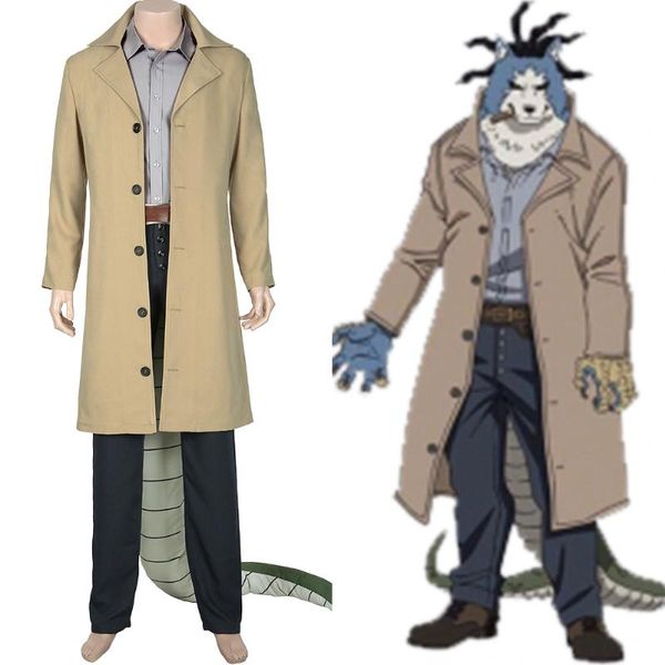 

мой герой academia heroes: rising косплей злодей химера костюм хвосты полный комплект униформа партии хэллоуин карнавальный костюм на заказ, Black