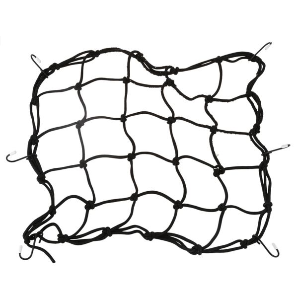 

bike bungee cargo net - x-thick cord - 6 hooks