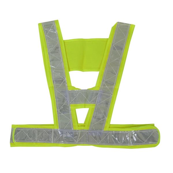 

safety vest reflective safety vest yellow visibility outdoors