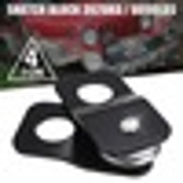 

autoleader heavy 4 ton tonne snatch block pulley capacity recovery winch pulley black 146mm x 77mm x 35mm