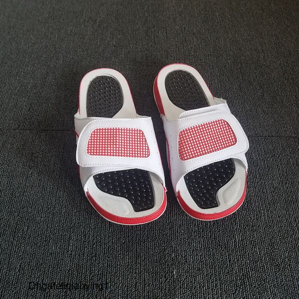 

wholesale 4 iv hydro bred black red blue white slippers 4s men basketball shoes sneakers casual outdoor trainers size 7-12
