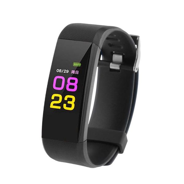 

sports smart wristbands color lcd screen 115 plus smart bracelet fitness tracker smartband heart rate blood smart bands