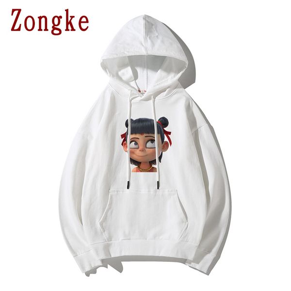 

zongke ne zha anime hoodie men japanese streetwear mens hoodies hip hop hoody sweatshirt men hoodies sweatshirts 5xl 2019 autumn, Black