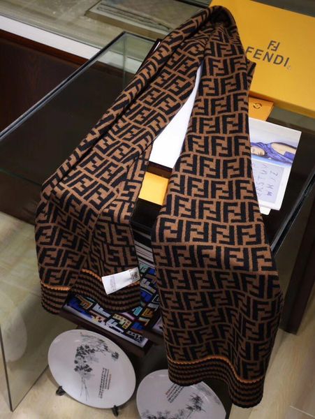 

fashion accessorie the new women's wool scarf of 2019 is patterned with warm scarf stripes for warmth, Blue;gray