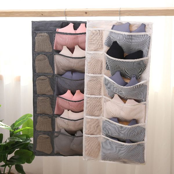2020 36 Grids Foldable Wardrobe Hanging Bags Container Clothing