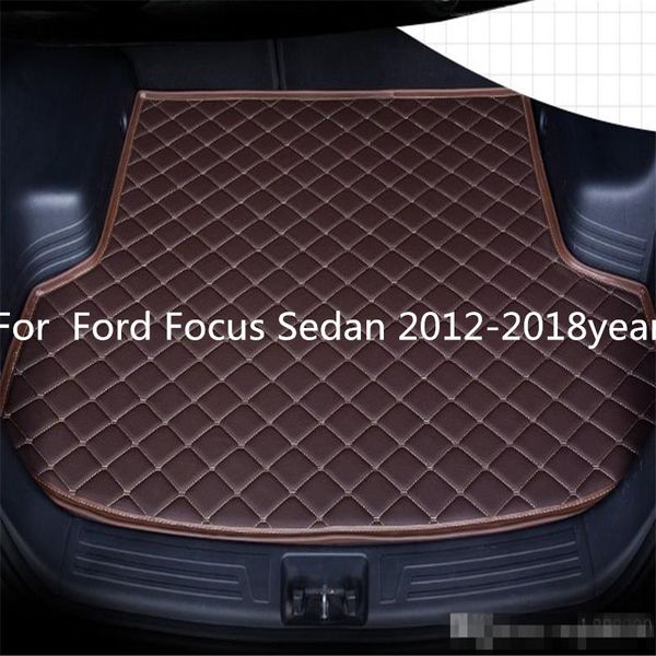2019 For Ford Focus Sedan 2012 2018ear S Car Anti Skid Trunk Mat