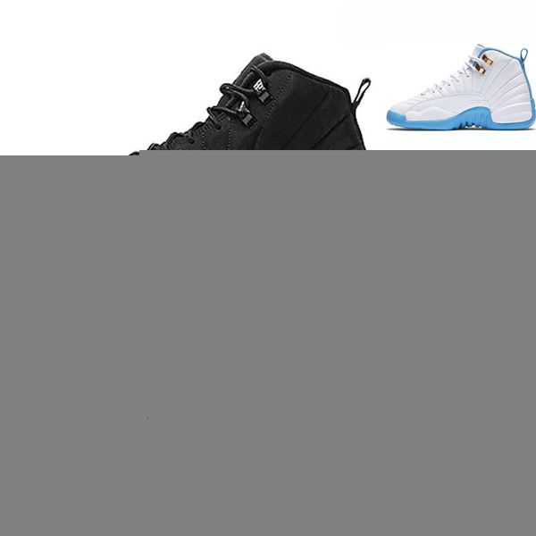 

12 мужская баскетбольная обувь 12s дизайнерские мужские кроссовки o-black bulls тренажерный зал красный глубокий королевский синий гамма син