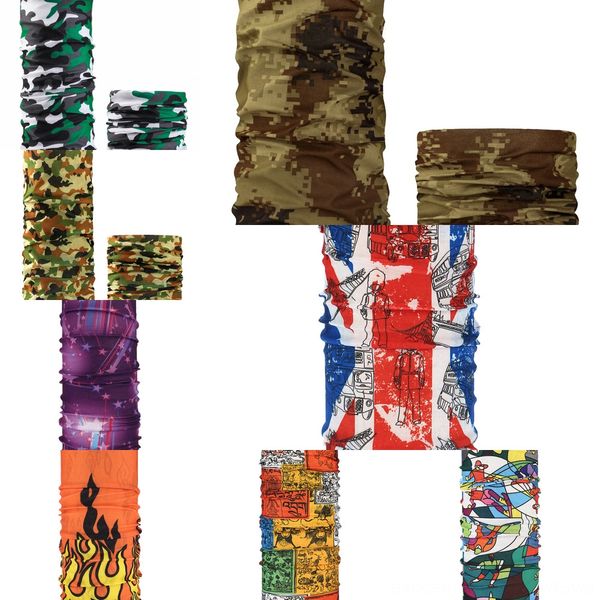 

xngzy fast shipping bicycle sport neck skull bicycle fishing scarf bandanas shield face mask headband bandana 3d ring scarf headwear balacla, Black