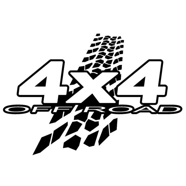 

1pcs 4x4 off-road mud funny vinyl decals car sticker 20 *13.6 cm