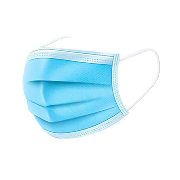 

in stock disposable face mask 3 layer ear-loop anti-dust kn95 mouth masks cover 3-ply non-woven disposable mask soft breathable outdoor part