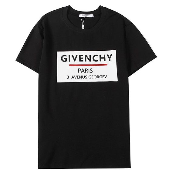 

2020 mens designer t shirt women brand t shirt letter printed tees for lady summer pullover short sleeve casual shirts 2032607q, White