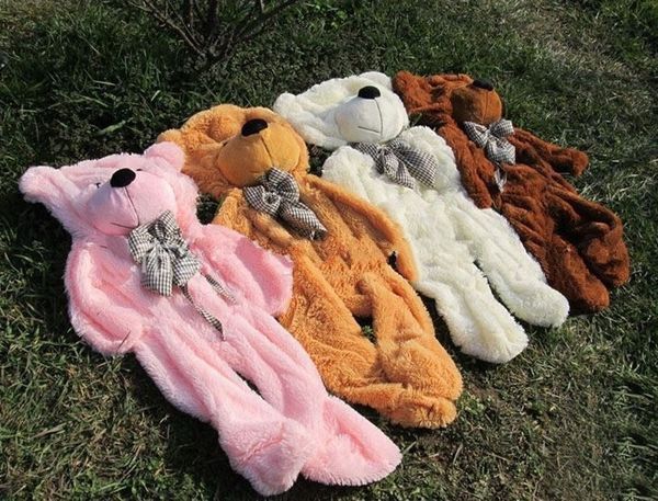 

60cm small unstuffed teddy bear shell skin plush toy animals kid baby plush soft toys girl gifts new arrival