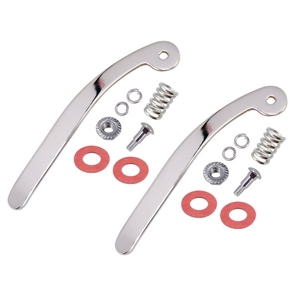 

2 x tremolo vibrato bridge tailpiece connecting rod w belt ferrule for bigsby