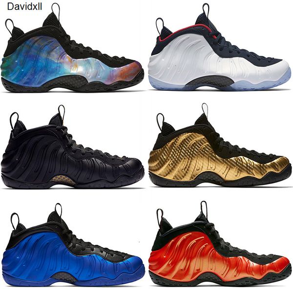 

olympic men basketball shoes penny hardaway sports trainers habanero red hyper crimson metallic gold sequoia black luxury sneakers