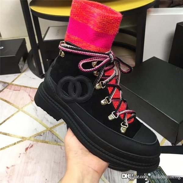 

chan19ss шнуровке из телячьей кожи смешанных волокон цвета слоновой кости черные кроссовки красные кроссовки многоцветный замши с оригинальн, Blue;gray