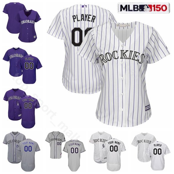 

Men Women Kids Rockies Jersey Baseball Nolan Arenado Trevor Story Garrett Hampson Raimel Tapia Chris Iannetta German Marquez Todd Helton