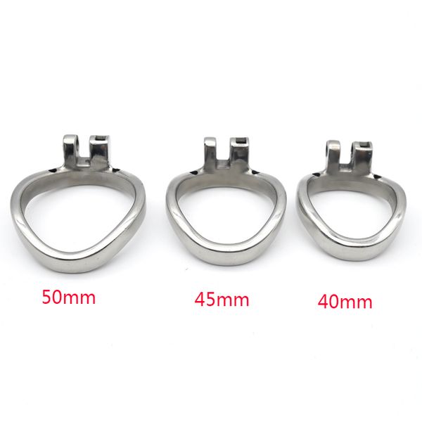 

chastity with steel stainless 50mm three base ring size r5 40mm 45mm male for most of products cage kpbbh