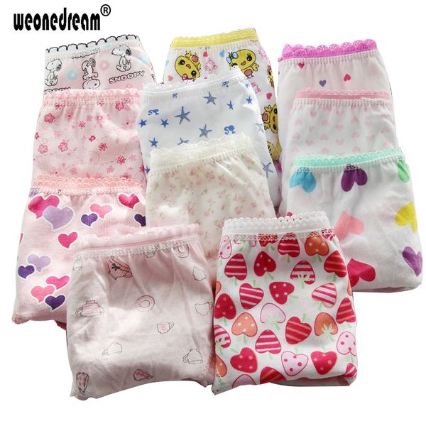 

12 pcs/lot 100%cotton girls underwear panties colorfull kids underwear briefs cartoon baby girl panties for children kids trunks, Camo