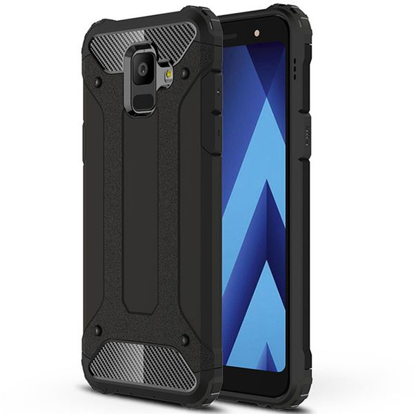

чехол для samsung a6 2018 противоударный прочный гибридный броня задняя крышка