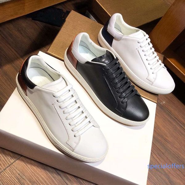 

2019 new brand fashion luxury designer casual ace shoes snake sneakers mens designer loafers for men big size 38-45, Black