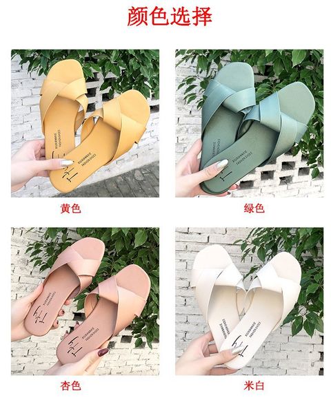 

2019 summer new style outdoor indoor women's line-styled sandals, Black