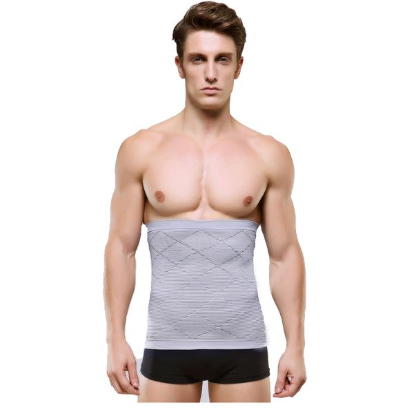 

ny014 belly holding beam breathable fitness underwear plastic belt girdle thin men 's corset bellyband, White;black